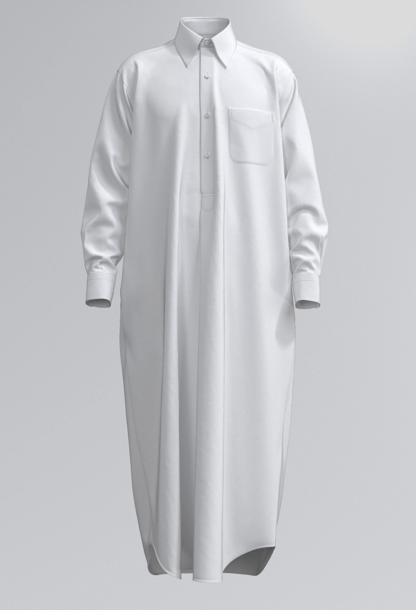 All The Time Shirt Superfine Poplin White - A P P L E T R E E S
